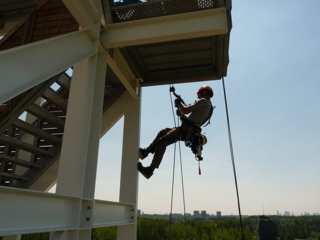 rope access onder objecten