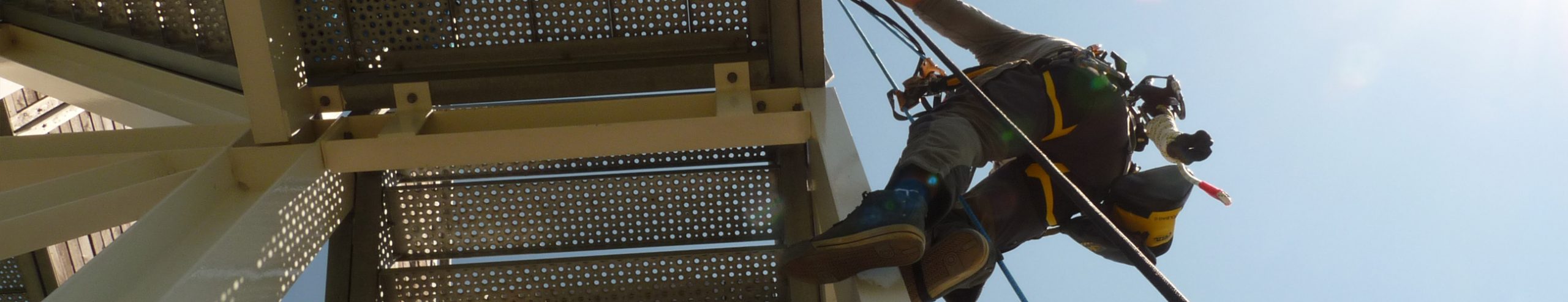 rope access abseil