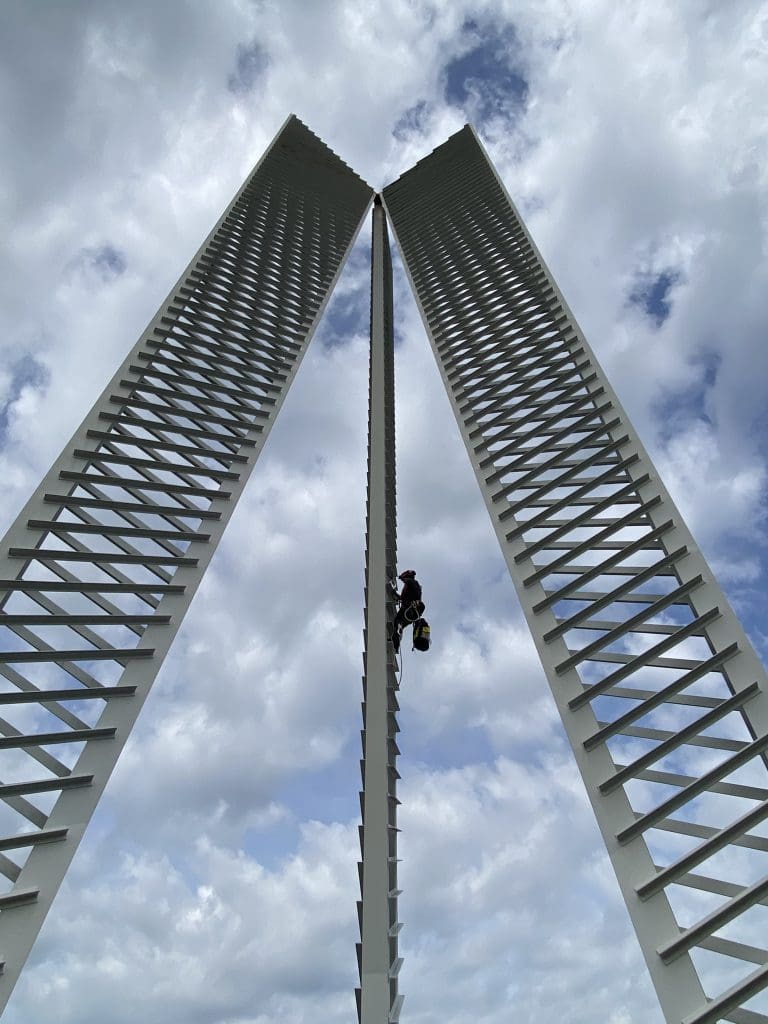 Inspectie Stairway To Heaven Rope Access