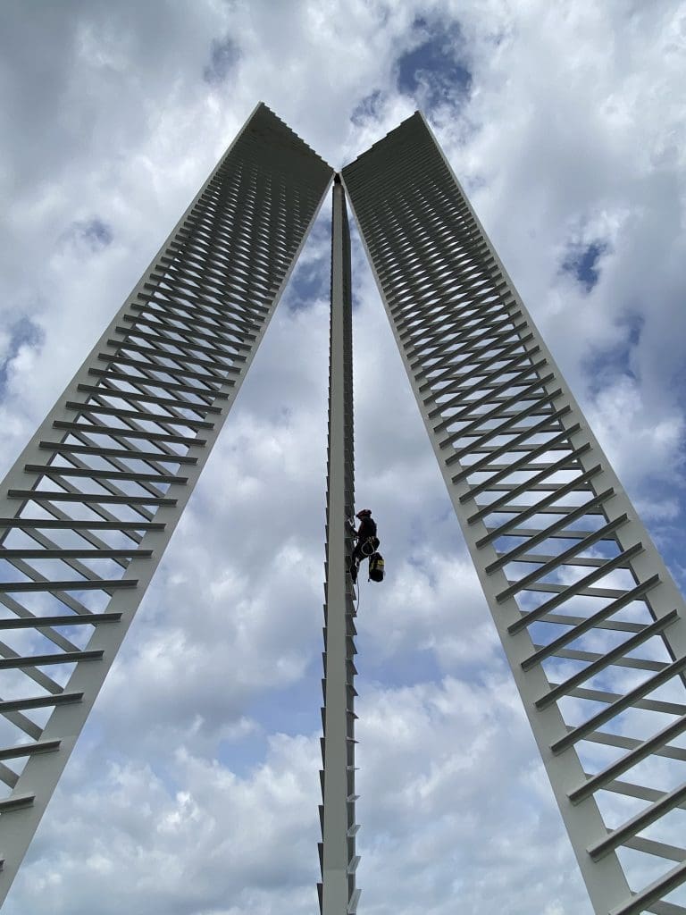 Inspectie Stairway To Heaven Rope Access